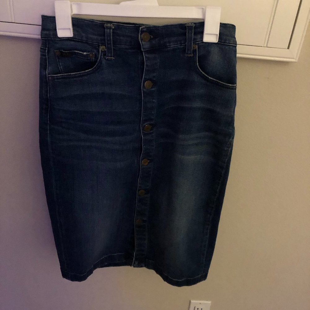Ralph Lauren adorable pencil skirt denim size 4